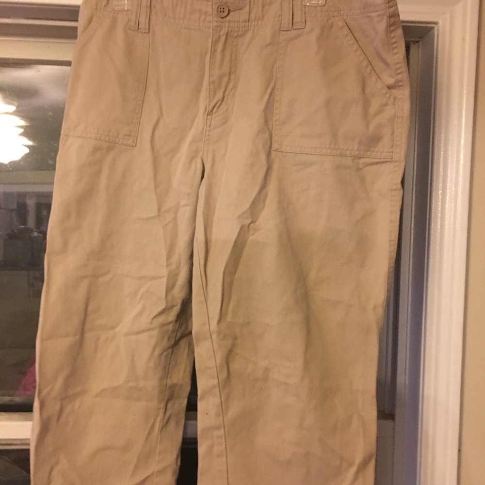 Sonoma size 12 tan capris